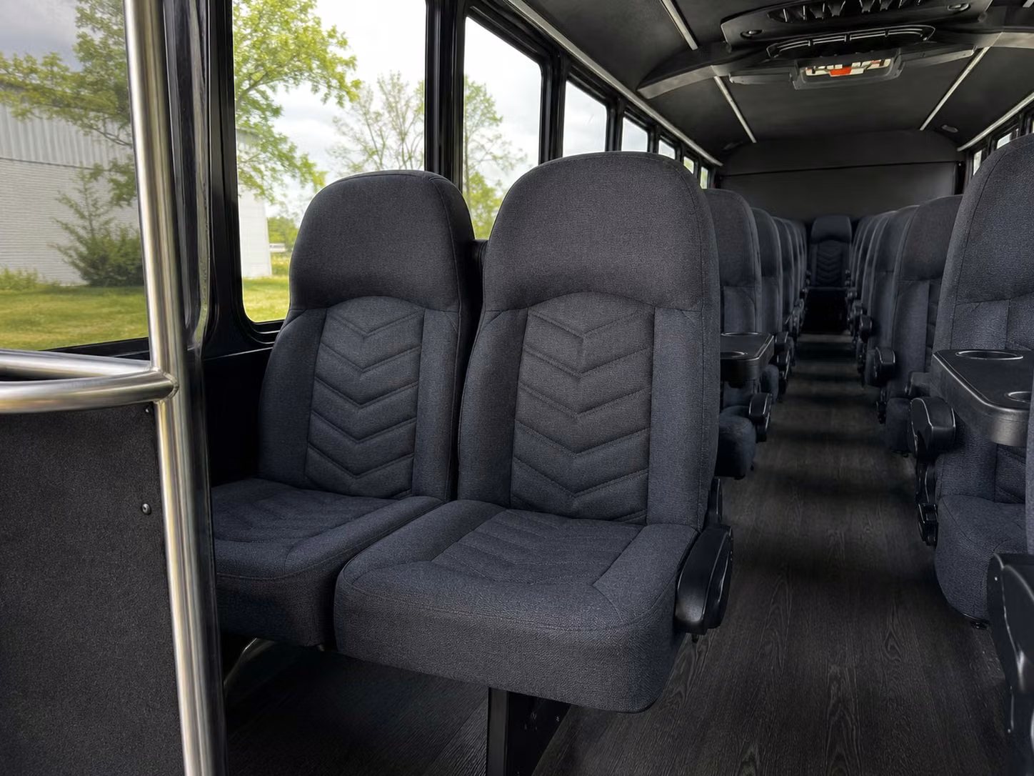 20 passenger minibus inside