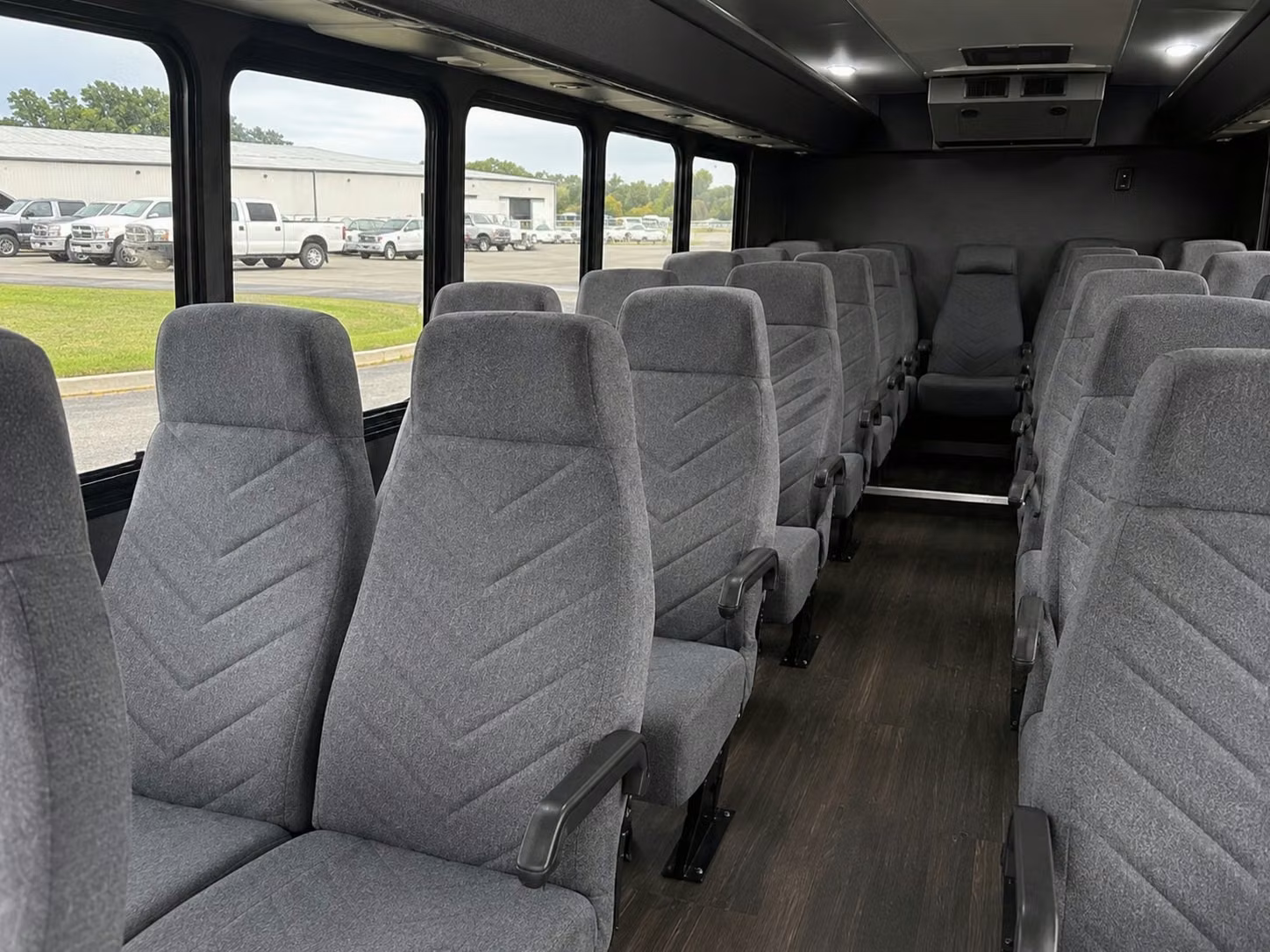20 passenger minibus interior
