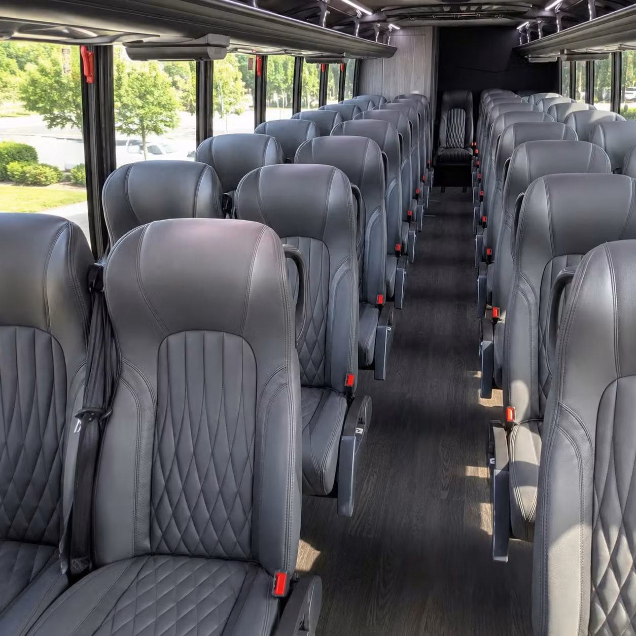 25 passenger minibus inside