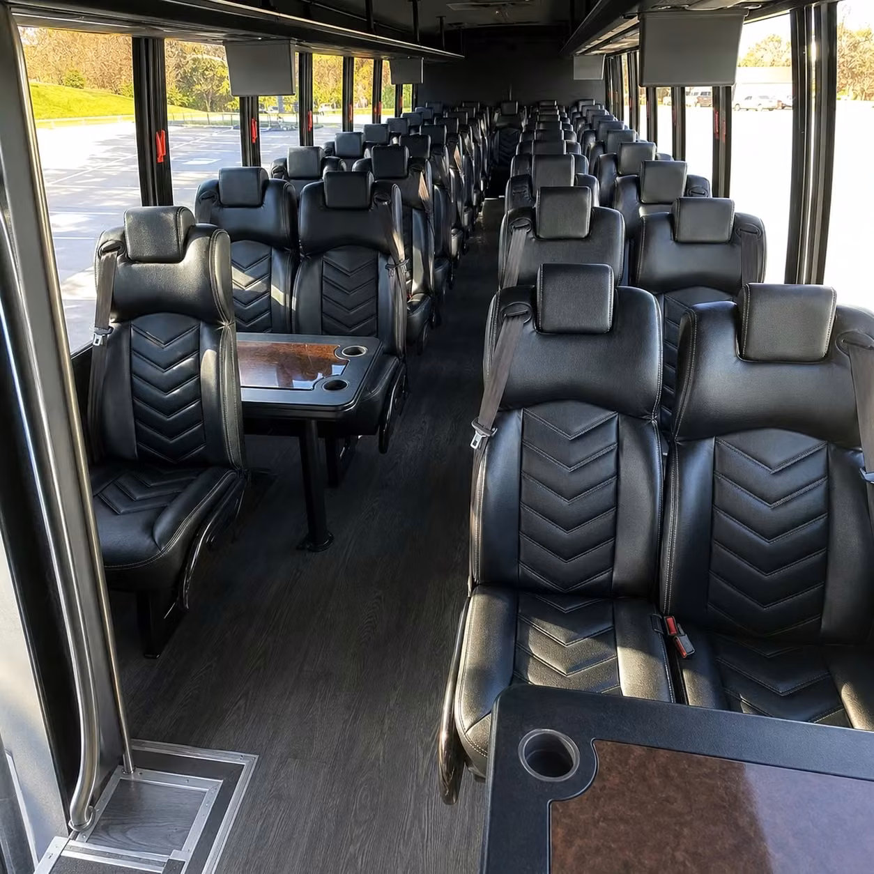 30 passenger minibus interior