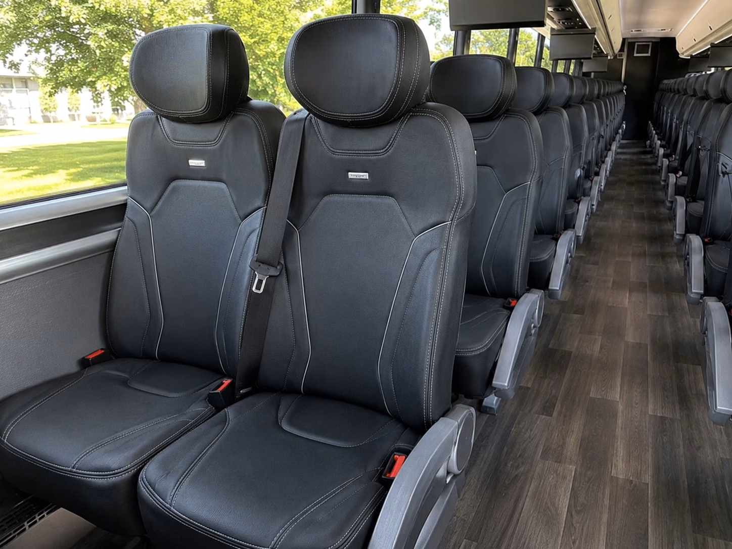 book rehearsal dinner and day after brunch transportation in lake forest