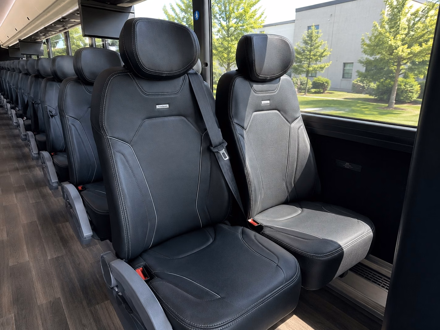 how trip distance and duration affect charter bus rental rates in lake forest