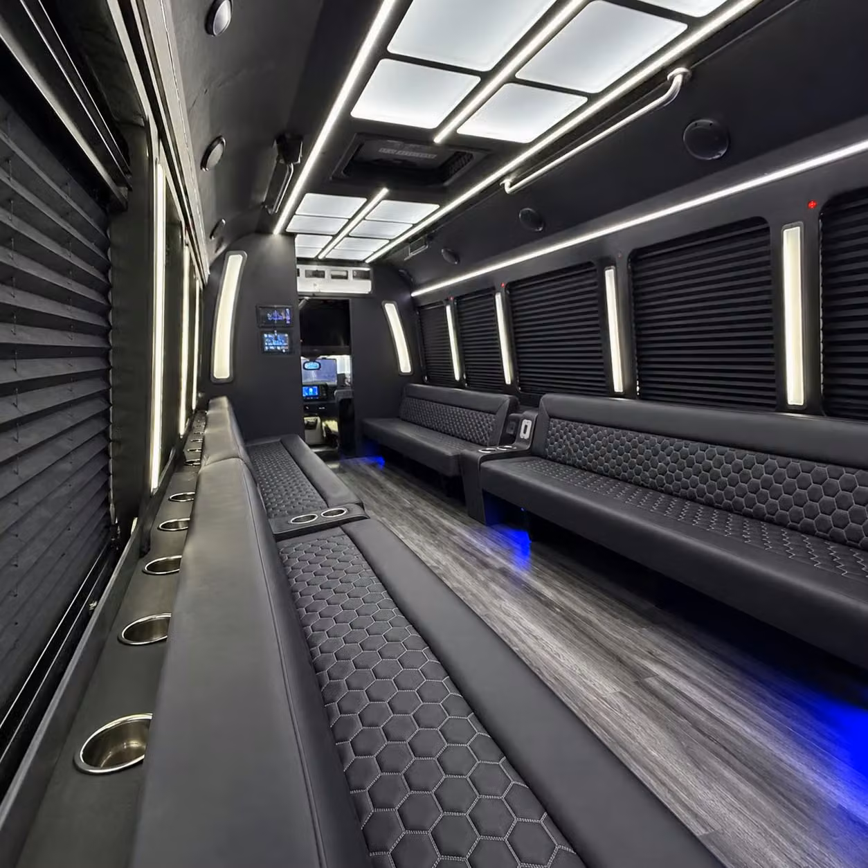 party bus interior