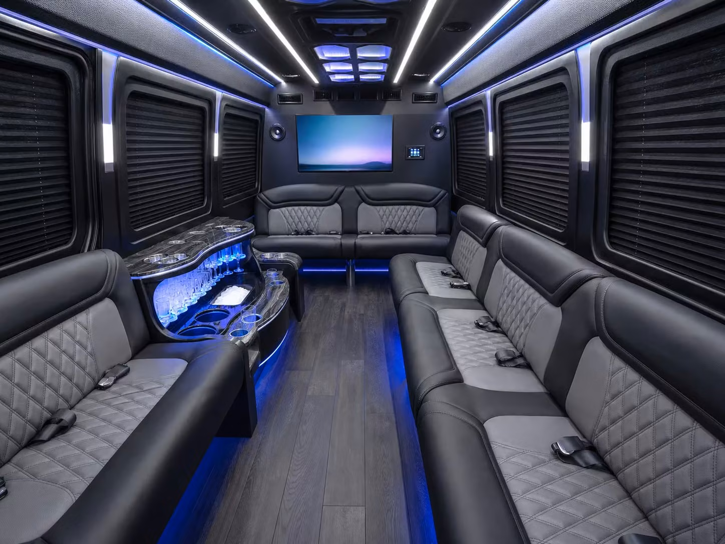 sprinter limousine inside