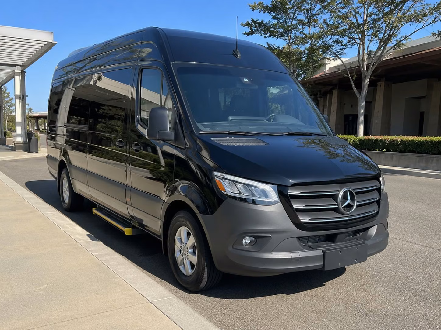 sprinter van with driver